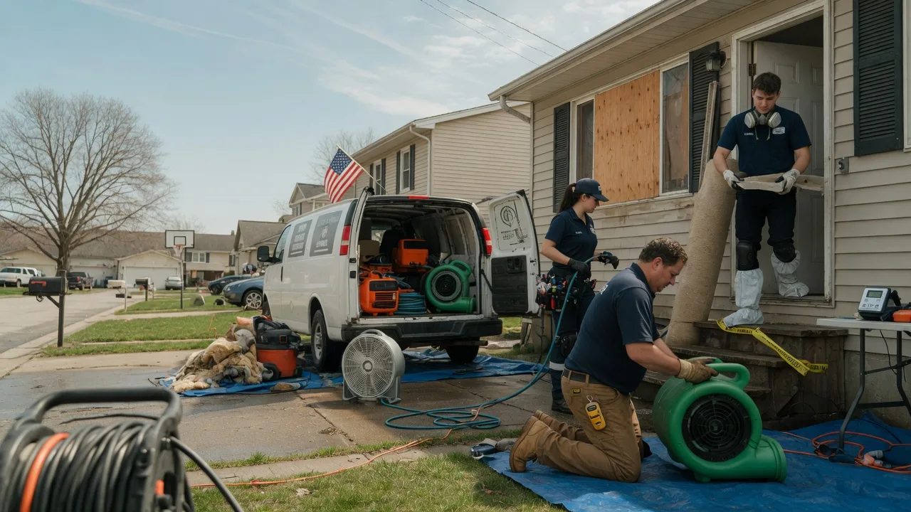 Water Damage Restoration in Lakota, ND near me